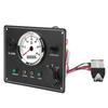 Multifunction Tachometer Panel 3000RPM Oil Pressure Water Temperature Alarm Engine Gauge Panel 12V