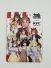 Uma Musume Pretty KFC Kentucky Limited Promo Card Japanese Sent from Japan