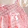 Fetițe 1-3 Ani Vara Rochie de Prințesă Set Două Piese Pantaloni Scurți Haine de Vară