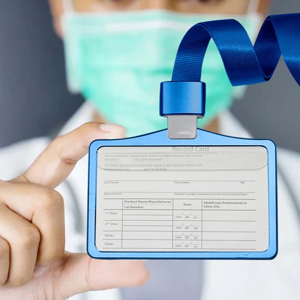 Business Work Card Office School Card Bag Health Card  Cover Card Sleeve Badge Case ID Badge Holder