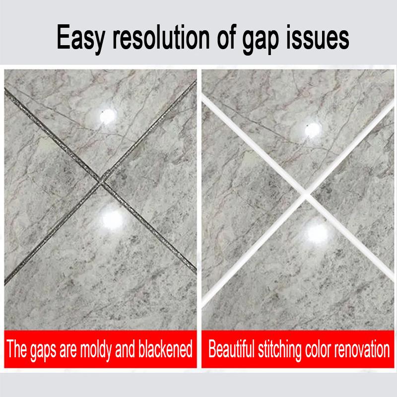 3PCS Ceramic Tile Bathroom Wall Floor Tile Gap Color Econtamination Seam Repair Pens Decontamination Seam Repair Tools YB005