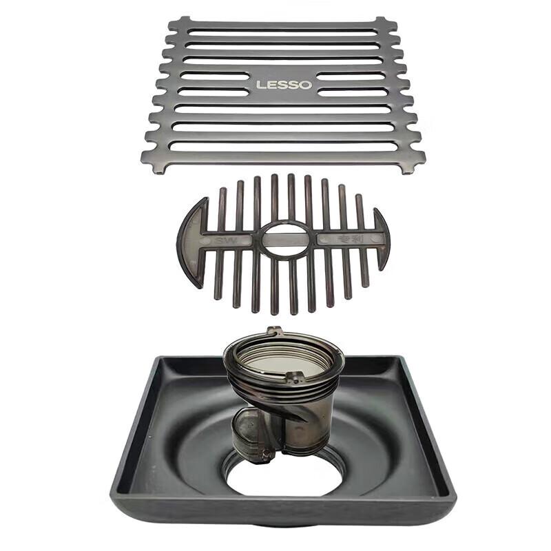 LianSu 304 Stainless Steel High-Flow Anti-Odor Floor Drain