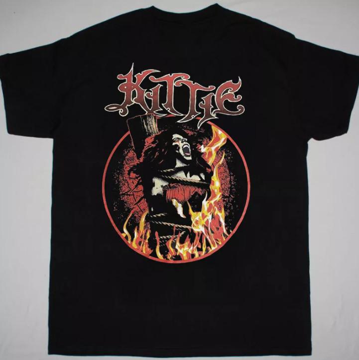 Vtg Kittie Band Gift For Fan Cotton Black All Size For Men Tee Shirt Unisex T-Shirt XXL