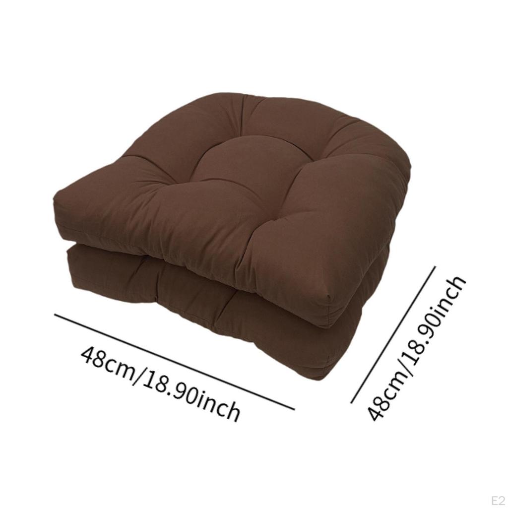19x19 Inch Lightweight Cushions for Kitchen And Balcony Chairs