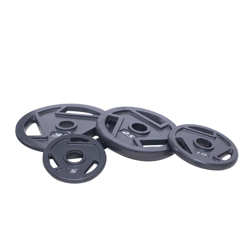 Qi Shen Wing Cast Iron Three-Hole Barbell Weight Plate