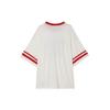 Nike Digital Print Crew Neck Pullover Comfortable Casual Sports Short Sleeve Drop Shoulder T-Shirt Men T-Shirt Sail University-Red HF4602-133