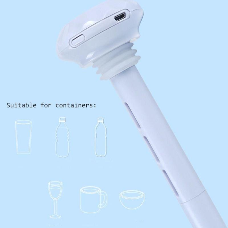 Mini USB Powered Portable Humidifier with Dimmable Soft Night Light Fits Various Bottles for Office Desktop Trip Use