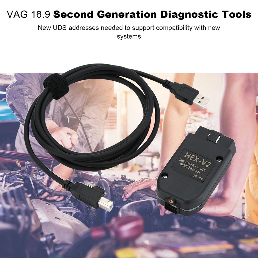 Vcds Hex V2 Интерфейс Vag Com 18.9 Интерфейс для Vw Audi Skoda Seat MOLTA BOZOK – купить по низким ценам в интернет-магазине Joom