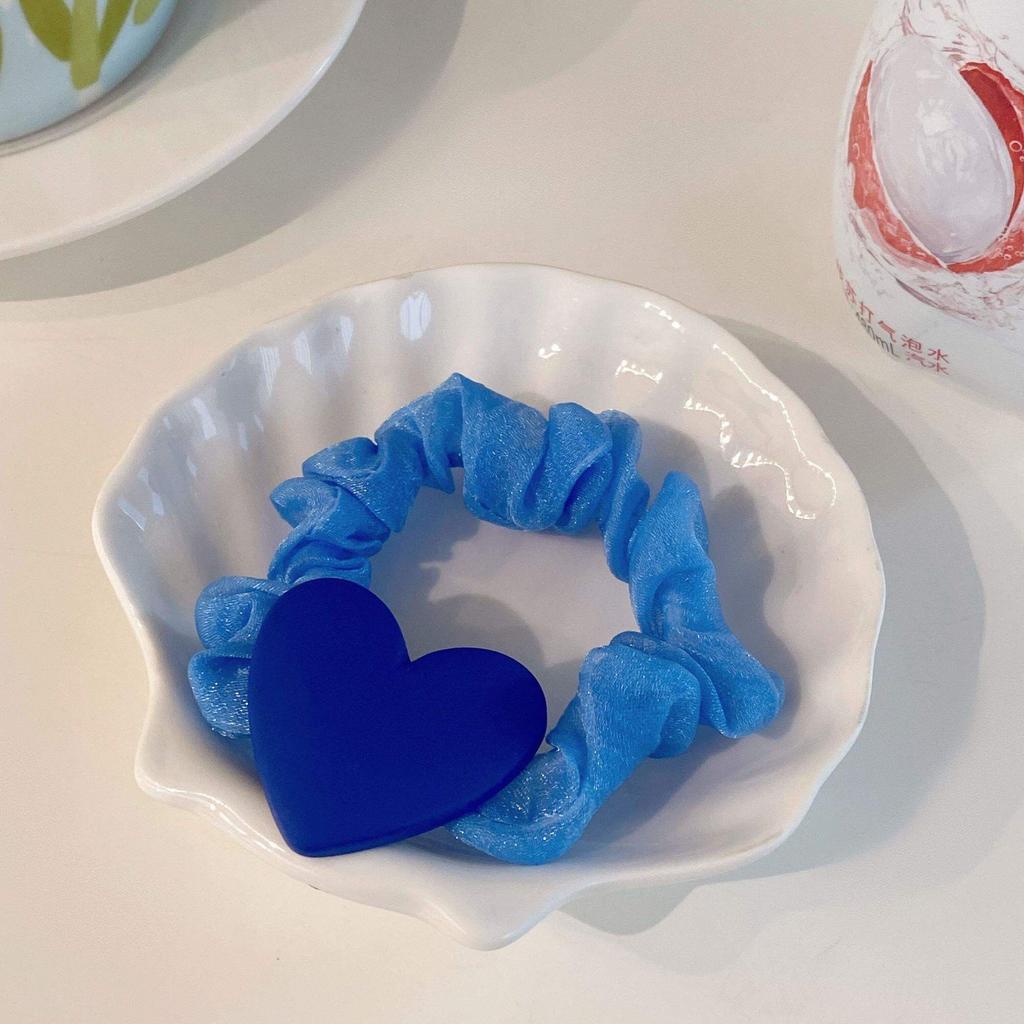 5 pieces of Korean-style children's hair bands, popular hair ties for girls, elastic and cute hair accessories for little girls.