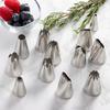 Endo Shoji Commercial Nozzle Set (12-Piece Set) No. 10, 18-8 Stainless Steel, Made in Japan, WKT38010
