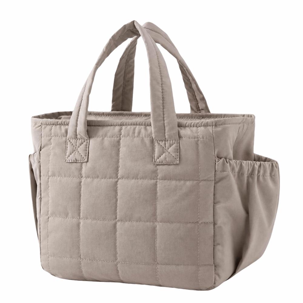 Solid Color Insulated Handbag Portable Food Thermal Box Insulated Lunch Tote  Travel