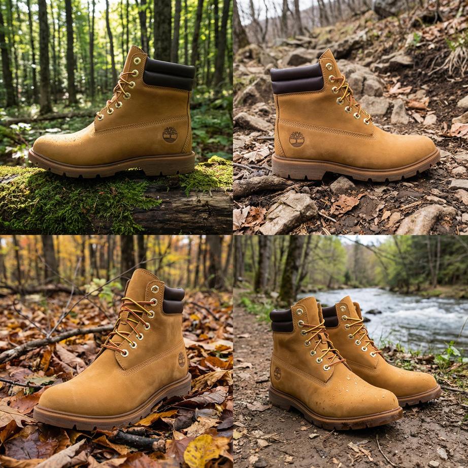 Timberland Kényelmes Egyszerű Retro Ingázó Rövid Martin Bakancs Férfi bakancsok Búza A27TPW