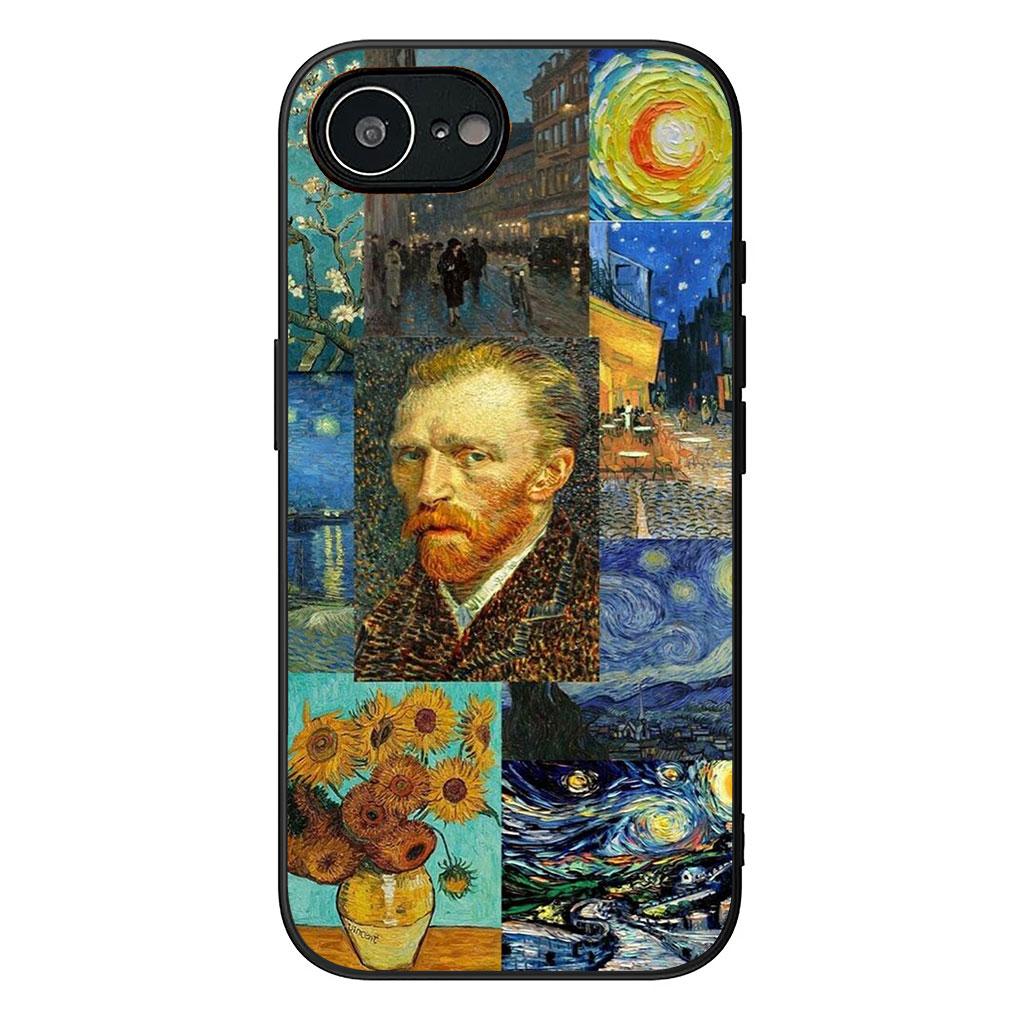 Sunflower Van Gogh Starry Night Sky Phone Cover for Xiaomi Poco C75 C65 C71 C85 X7 X6 X5 M6 M7 F7 F8 Ultra F6 Pro Soft Case