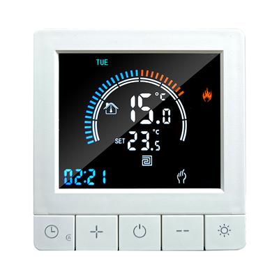 Programmable Digital Thermostat With Child Lock Wifi Lcd Display Ntc Sensor Water Heating Warm Floor Underfloor Temperature