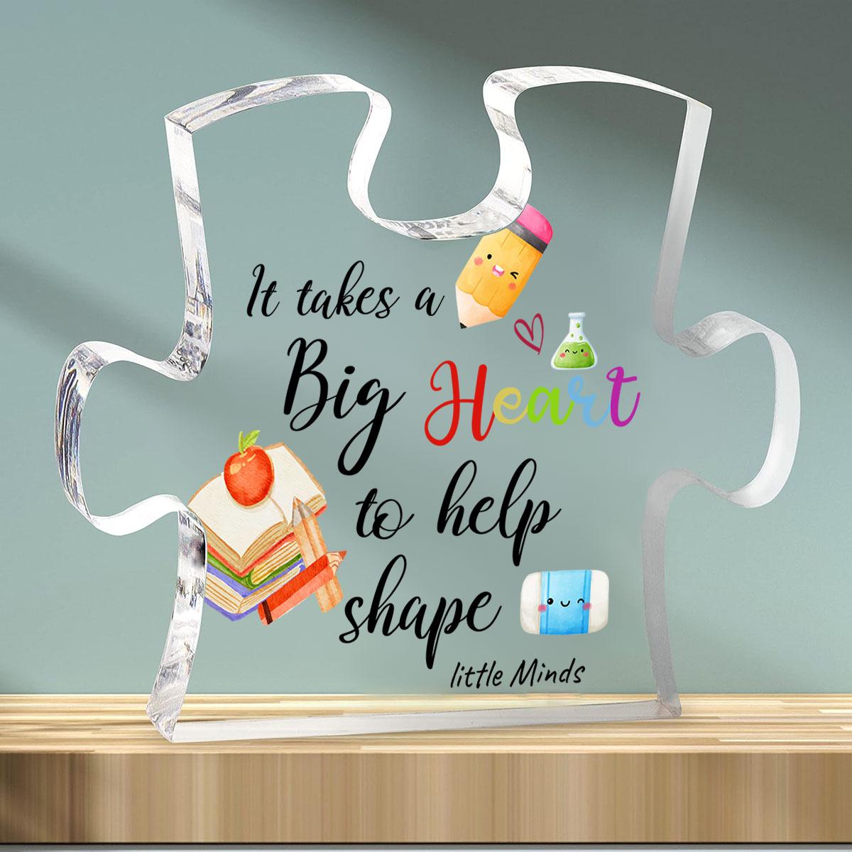 Thanksgiving Thank You Teacher Plaque Ornaments Graduation Season Decoration Ornaments Holiday Gifts for Teachers, Transparent Acryli 9.95*7.96cm