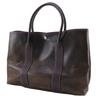 Hermes Garden Party PM Tote Bag Brown Amazonia Women Used