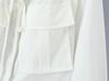 2025 Autumn European & American Style Women's White One-Shoulder Tie-Up Top