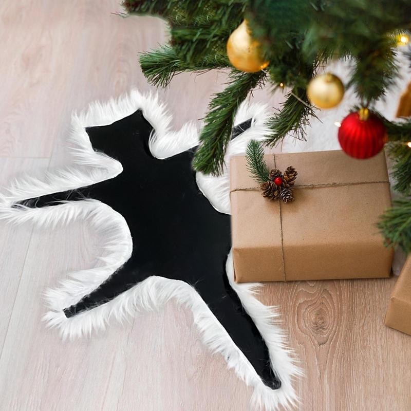 

Christmas Fried Cat Rugs Fried Cat Light Up Carpet Soft Plush Fabric Christmas Decoration Carpet For Family Gatherings Daily United States