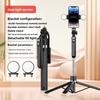 Statief Bluetooth Selfiestick Met LED-lamp Selfiestick Standaard Live Uitzending
