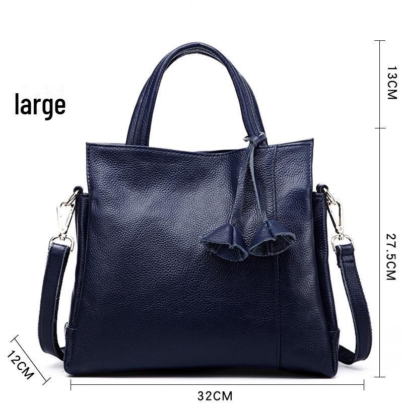 

Сумка из натуральной кожи Qiandian 2024 для женщин среднего возраста - маленькая сумка через плечо и через плечо