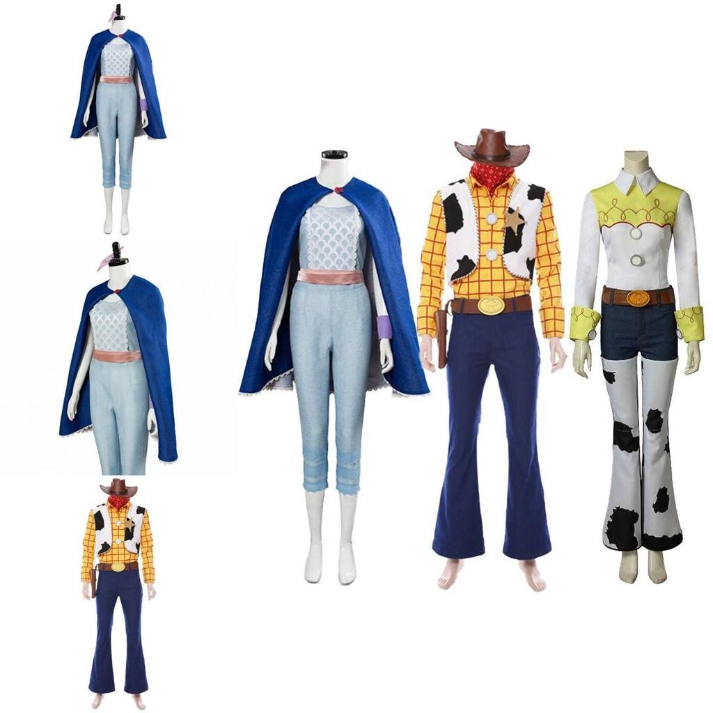 Preparati all'Avventura con i Costumi da Palco Cosplay di Toy Story Woody, Bo Peep e Jessie