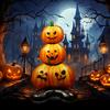 Giant Halloween Inflatable Decoration - Stacked Pumpkins Design, Indoor/Outdoor Party Decor, Festive Holiday Gift,Halloween Decorations