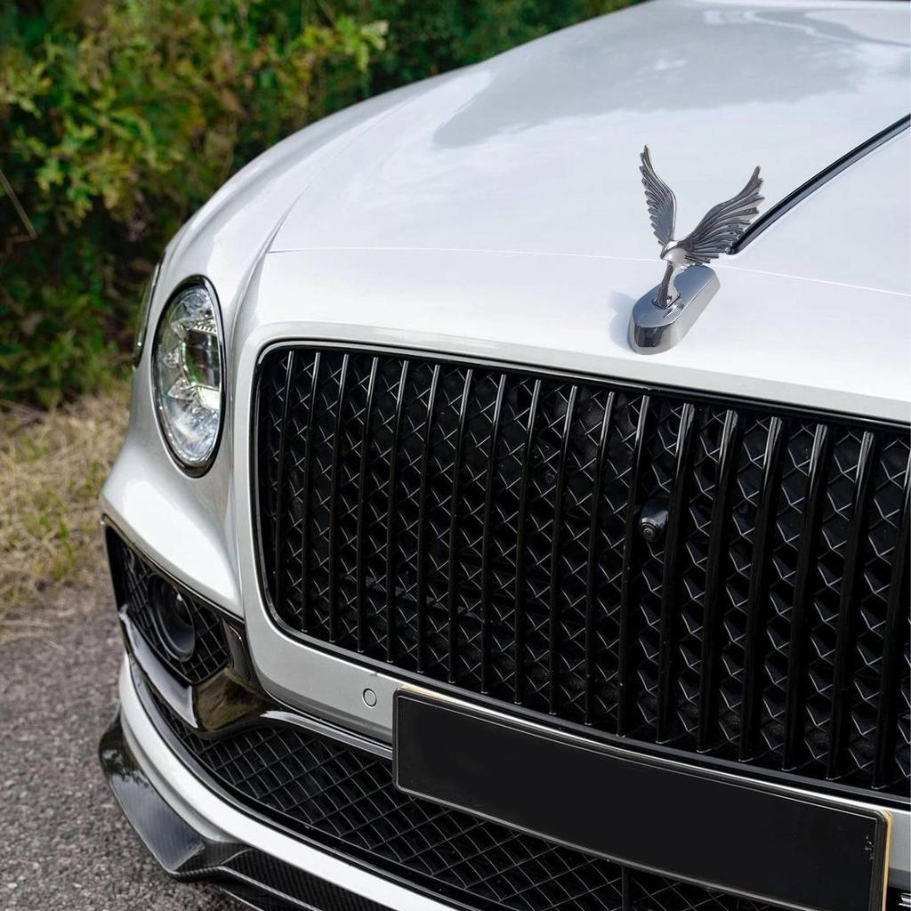 3D Car Hood Sticker Adhesive Metal Realistic Car Hood Decal 3D Eagle For Sedan RV Commuting Travel Family Outings Holiday Season