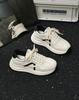 2025 early autumn new platform white shoes women's versatile casual shoes ins tide niche design sense Korean version fashion