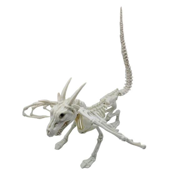 Halloweenské zvířecí kostry Pes Netopýr Žába Štír Pavouk Had Krysa Kostní kostry pro Halloweenskou párty Strašidelný dům Hřbitovní scéna Dekorace