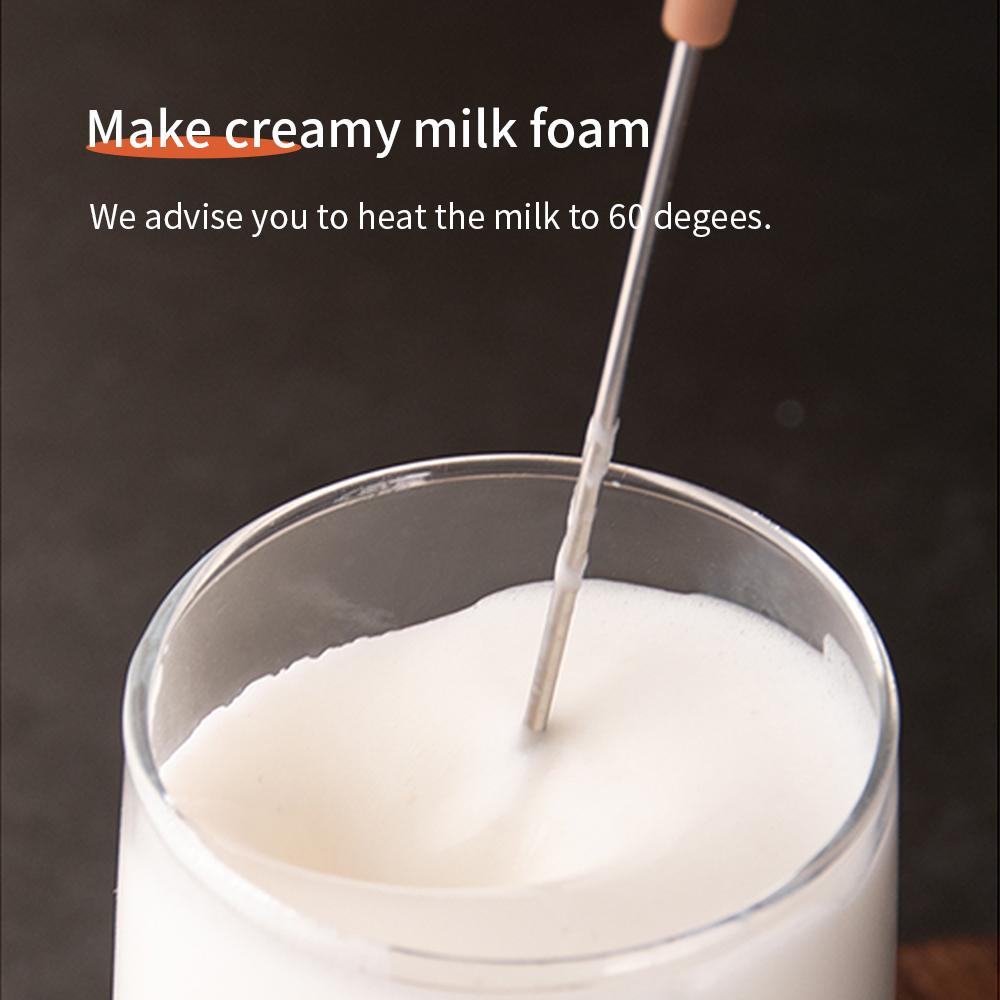 Электрический мини-венчик для взбивания молока и белков — фото 10