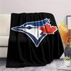 Toronto Blue Jays Print Flannel Blanket, High quality Comfortable for All Seasons, Home Decor, Warmth and Comfort, Perfect for Christmas Gifts