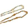 Retro Bohemian Hand-woven Agate Beaded Waist Chain for Women - Elegant Skirt Accessory