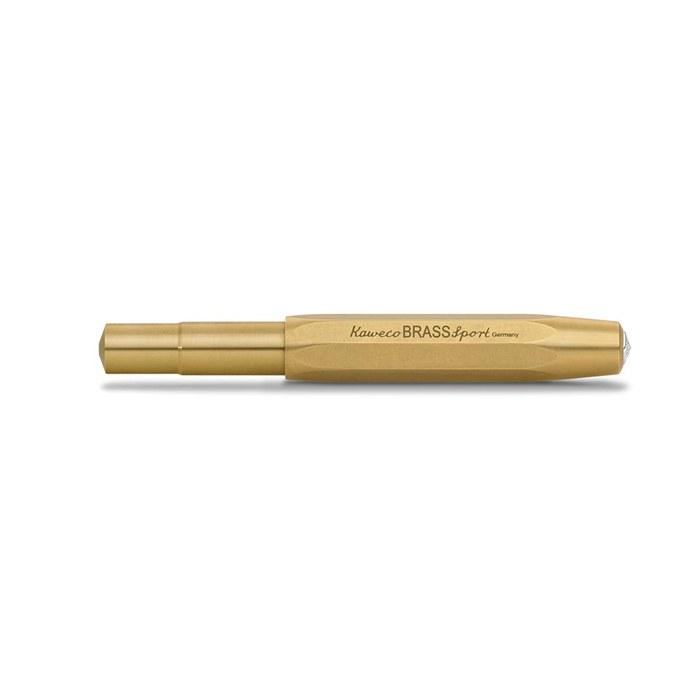 Kaweco Sport Fountain Pen Brass Nib: B Brass