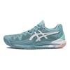 Asics Scarpe da Ginnastica Gel Resolution 8 Azzurro Fumo da Donna Bianche 1042A072-408