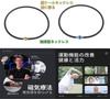 FUANNA Silicone and Germanium Magnetic Stainless Luxury Popular for All Seasons Blue Necklace, Anti-Static, Steel, Fashionable, Design, (50cm, + Gold)