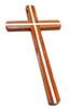 StonKraft Jesus Christ Cross Catholic Wooden Crucifix for Wall, Church Chapel Decoration