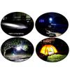 1Pcs Outdoor Emergency Torch Nine XPE Lamp Beads Strong Lighting Using 3 NO.7 Batteries Fixed Focus Mini Portable Flashlight