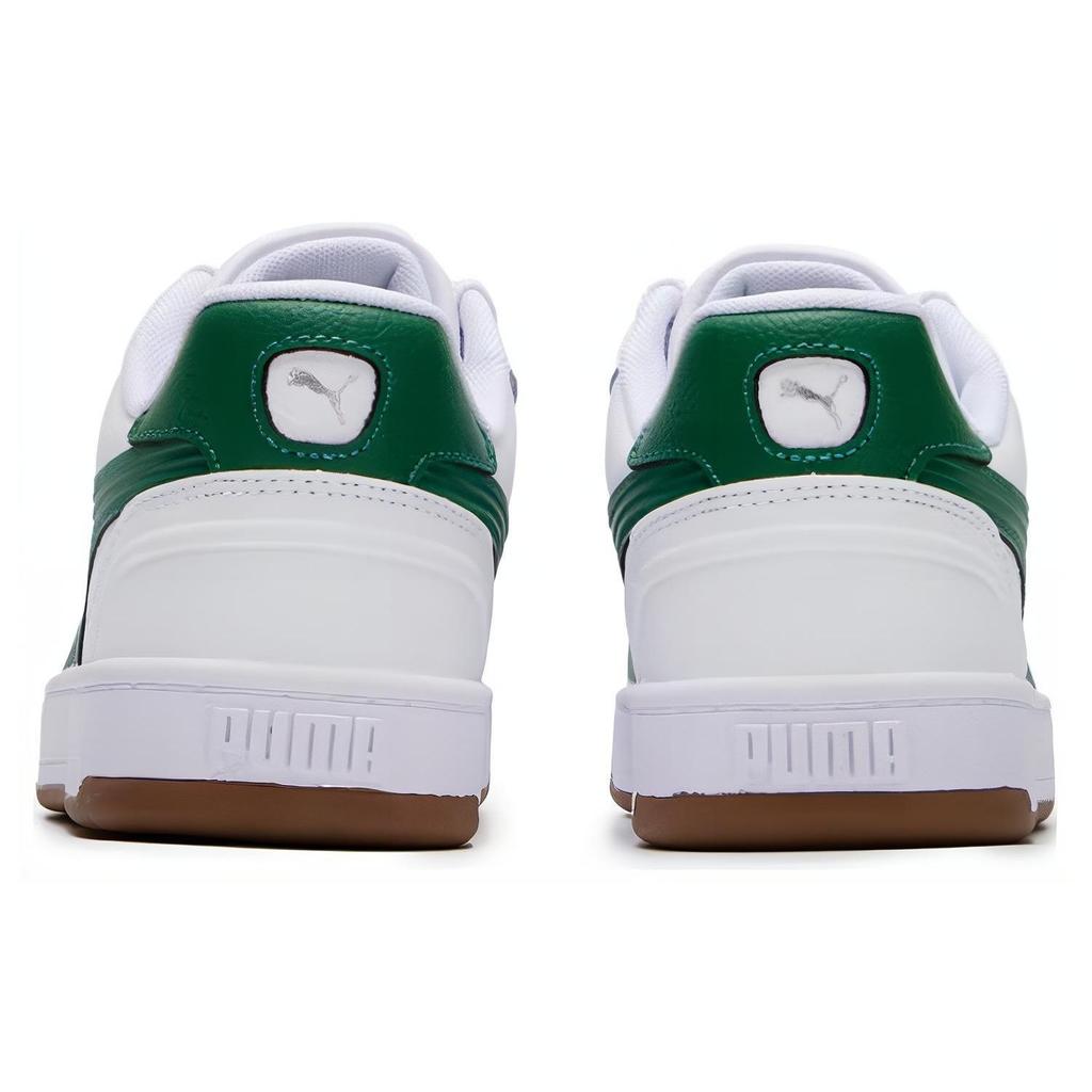 Puma Caven 2.0 Comfortable Versatile Breathable Low-Top Sneakers Unisex sneakers White Green 395016-06