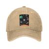 Outer Wilds System Baseballkappen Mode Gewaschene Denim-Hüte Kappe Streetwear Baseball-Cowboyhut für Unisex