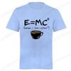 Formula Science Coffee E MC Equation Unisex T-Shirt, Energy Milk Coffee T-Shirts,Vintage T Shirts,short Sleeve Shirts for Men