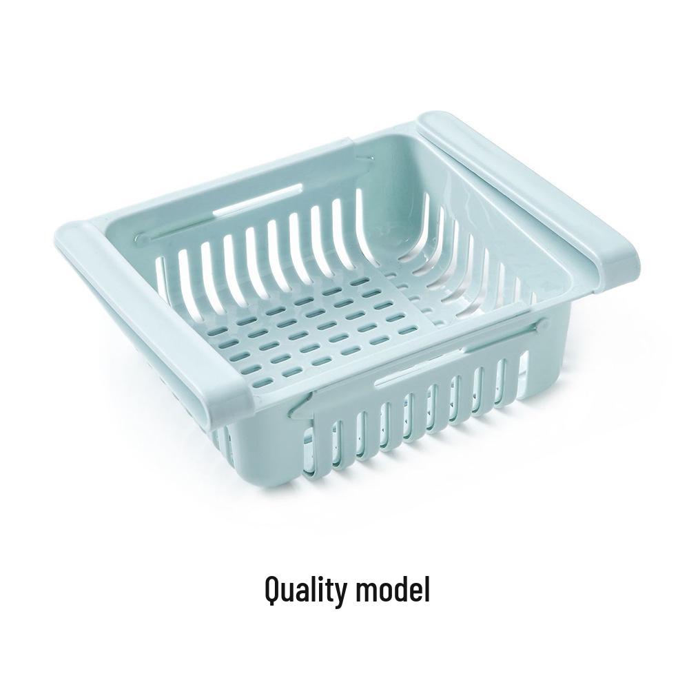 Lohas Adjustable Fridge Storage Basket & Egg Organizer