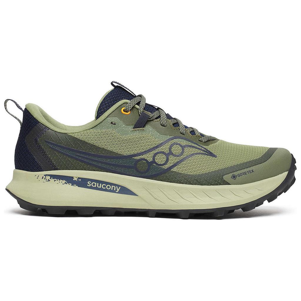 Saucony Peregrine 15 GORE-TEX Hemlock Navy Men Sneakers Green S20992-162