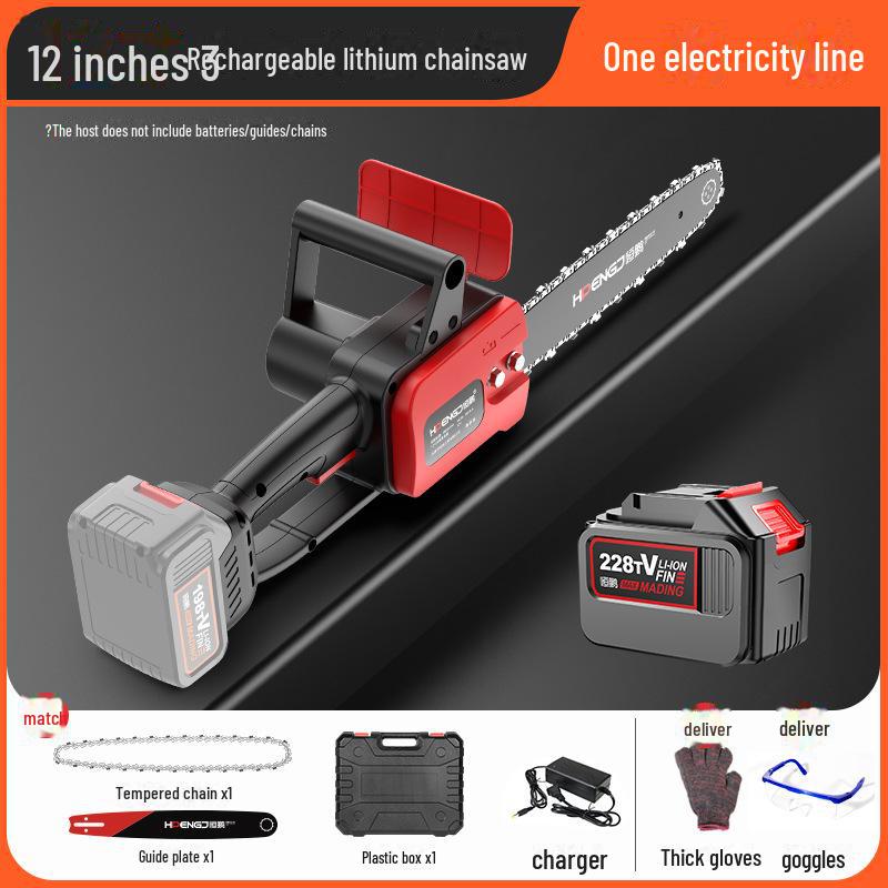 Customizable 16-Inch Rechargeable Brushless Electric Chainsaw for Pruning and Felling