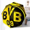 BVB, Dortmund Automatic Opening and Closing, 8 Rib Structure Portable Umbrella, Suitable for Men and Women In All Seasons  Perfect Gift for