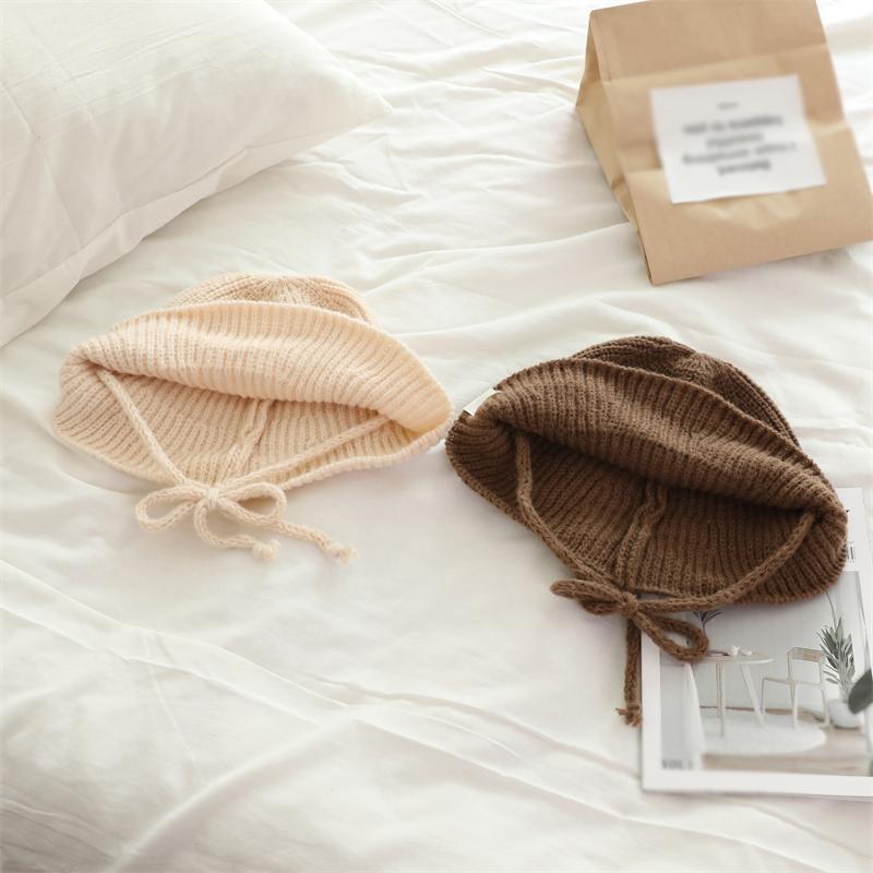 Children's Fisherman Hat Boys and Girls Knitted Hat Baby Travel Hats