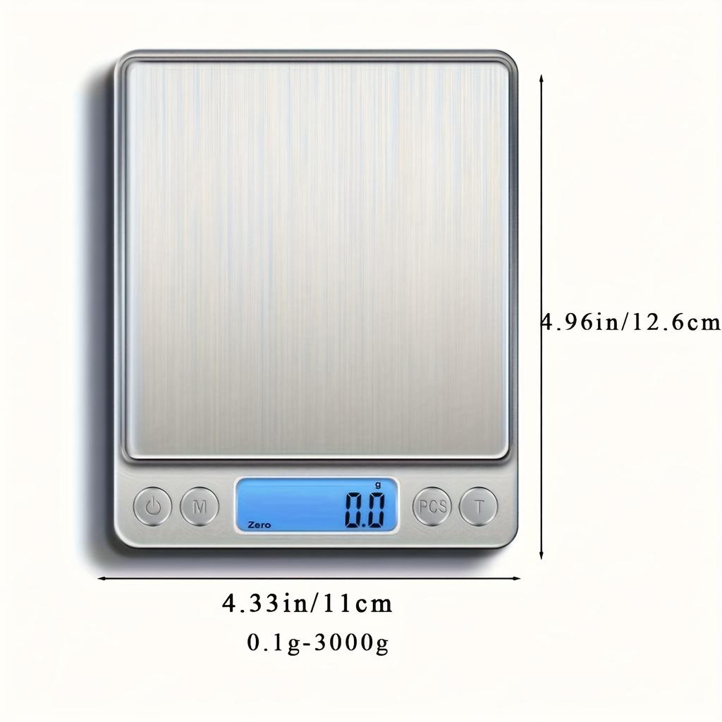 High Precision Digital Kitchen Scale - (Battery Not Included), Appliances for Kitchen