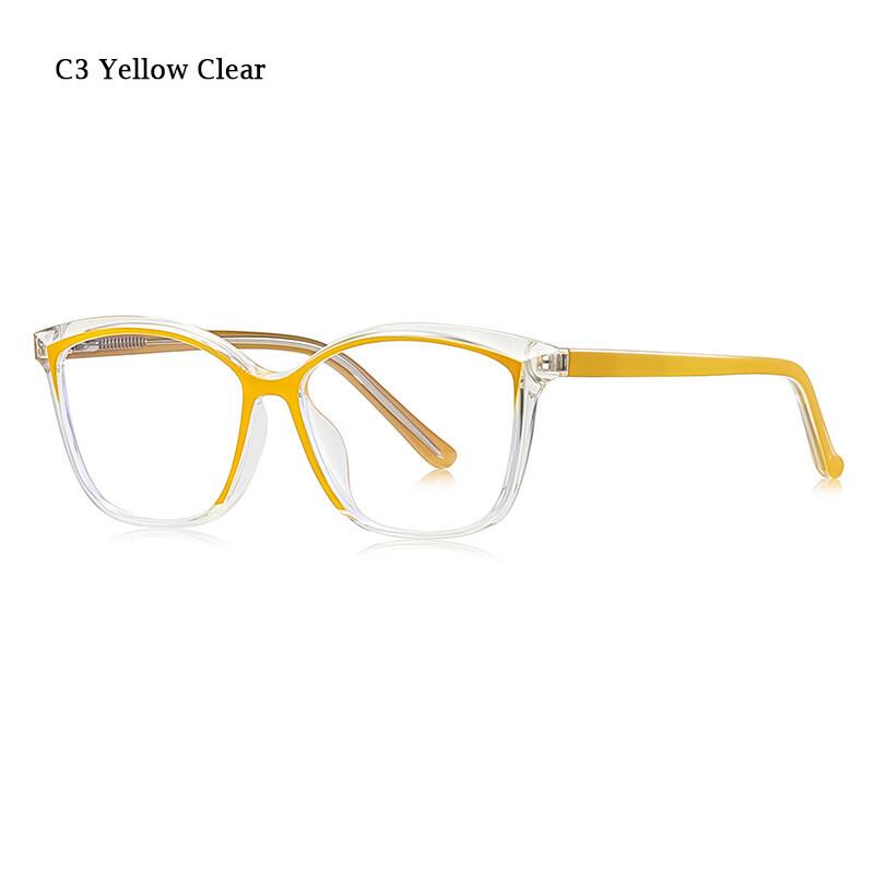 

Women s Optical Glasses Ultralight TR Anti-blue Light Reading Glasses Stylish Large Frame Magnifying Glasses Custom Prescription Original Lenses 0