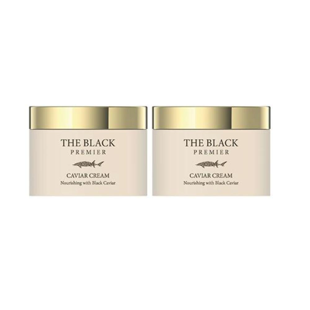 Coreana The Black Caviar Elasticity Cream 100ml × 2