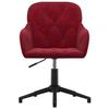 VidaXL Chaise Pivotante de Bureau Chaise d'Ordinateur Fauteuil Pivotant de Bureau Siège de Bureau Meuble de Bureau Intérieur 344861