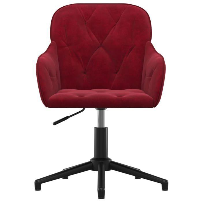 VidaXL Chaise Pivotante de Bureau Chaise d'Ordinateur Fauteuil Pivotant de Bureau Siège de Bureau Meuble de Bureau Intérieur 344861